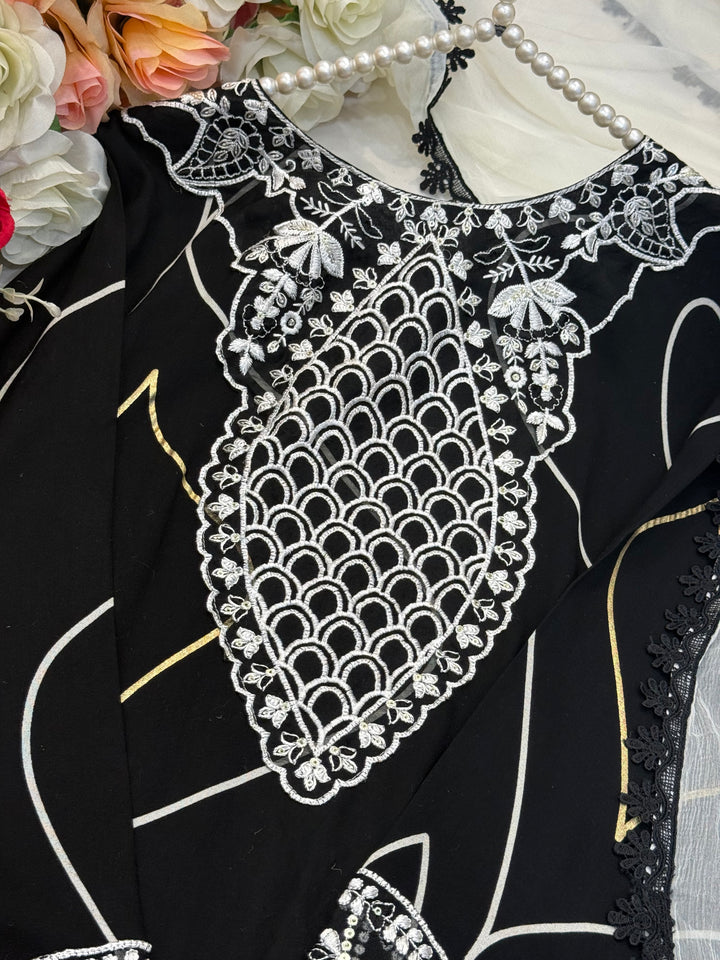 Pakistani cutwork suits