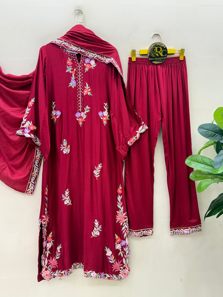 Embroidered Long Kaftan’s