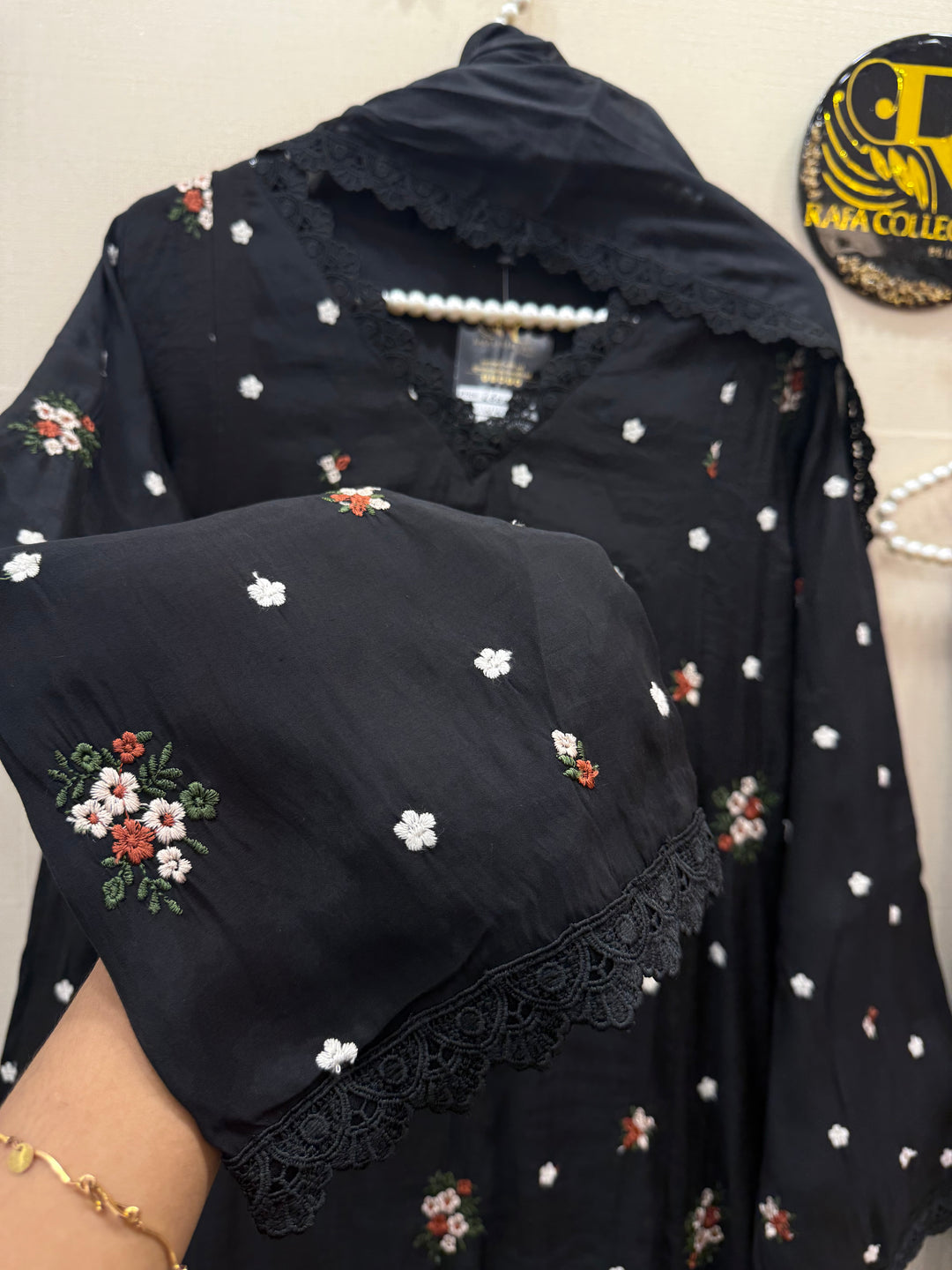 A-line chandheri Suits