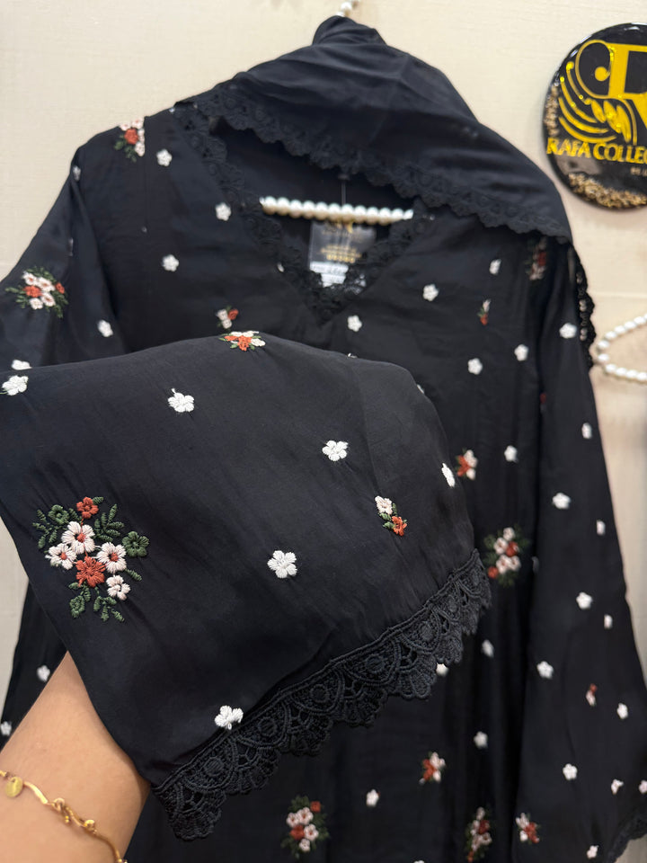A-line chandheri Suits