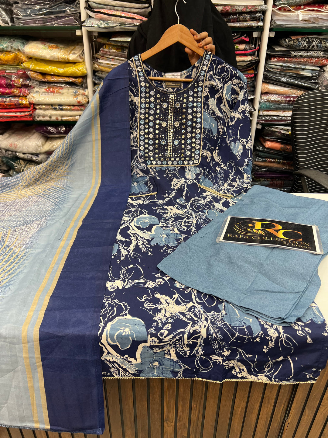 Semi cotton casual suits 2401