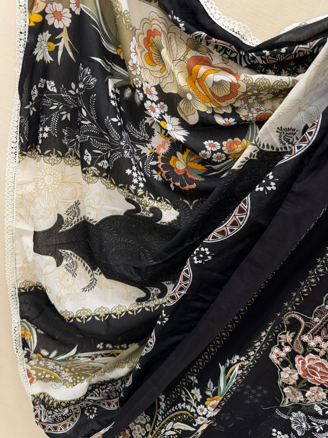 Pakistani cotton patchwork suits