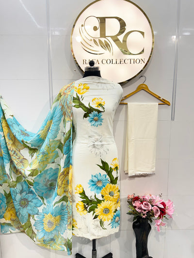 Rayon unstitch suits 2321