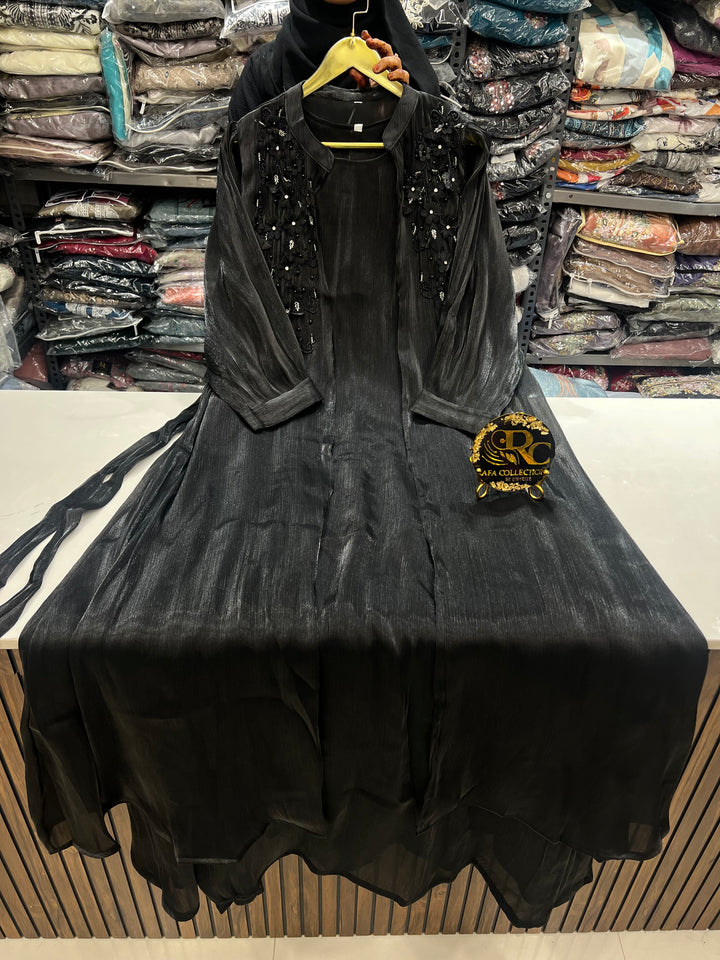 Shimmer shrug gowns 837