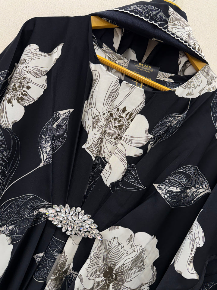 Imported Long kaftan Co-ord sets 2871