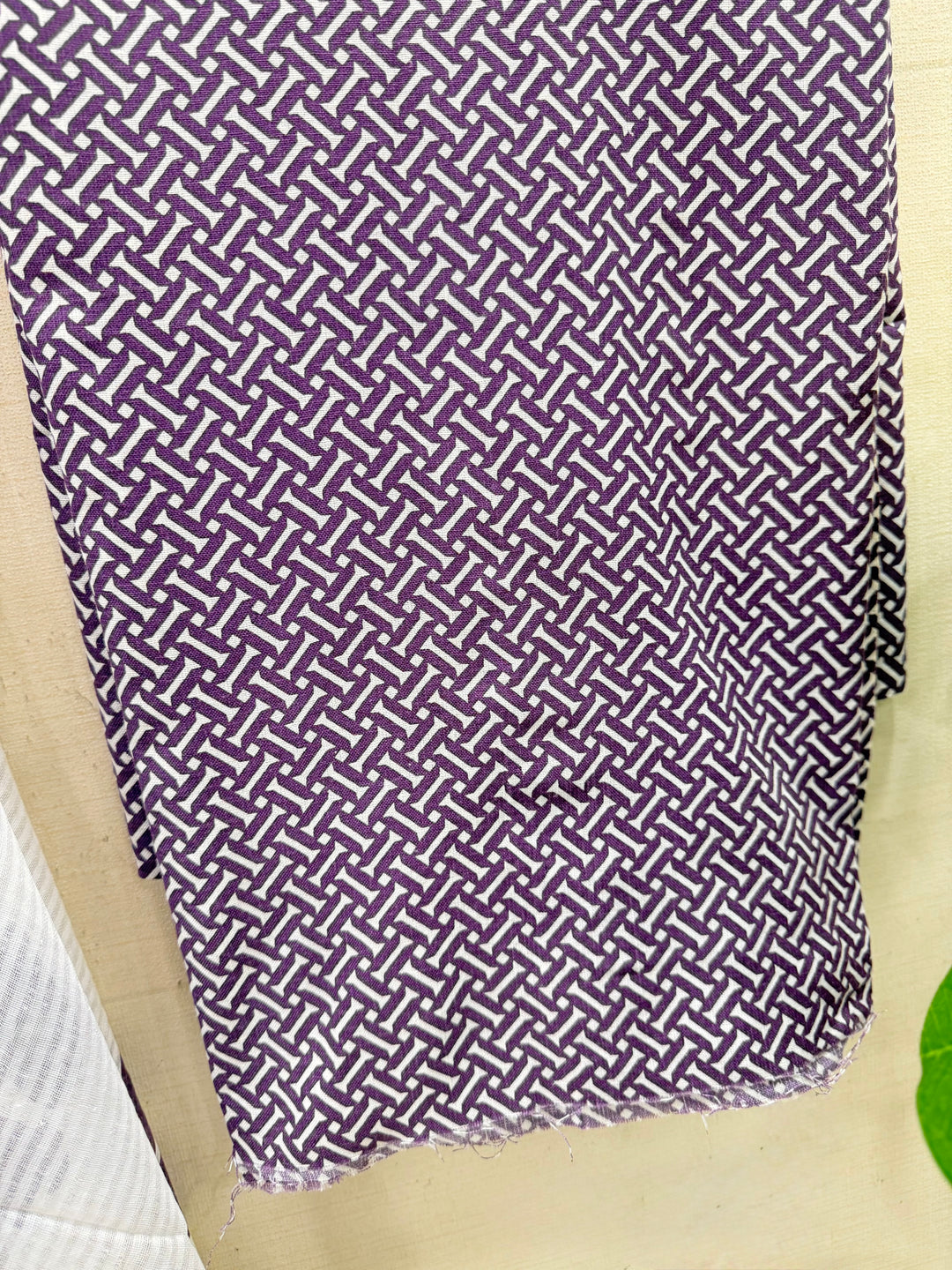 Slub Cotton Unstitched Suits