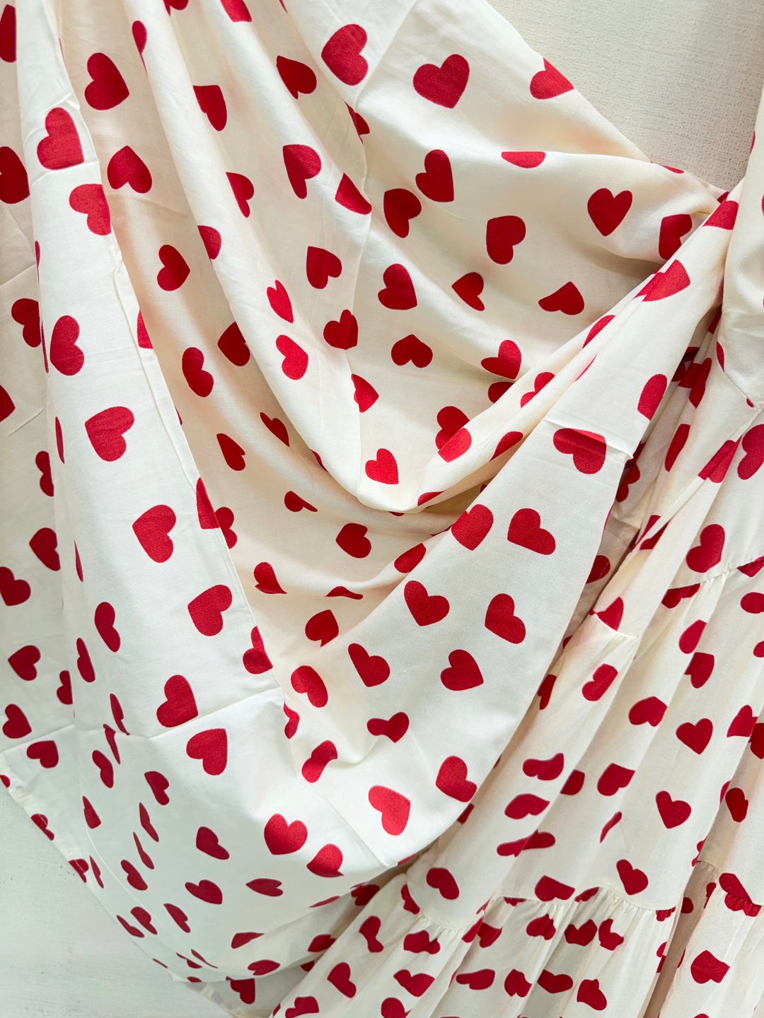 Rayon Heart printed Gowns