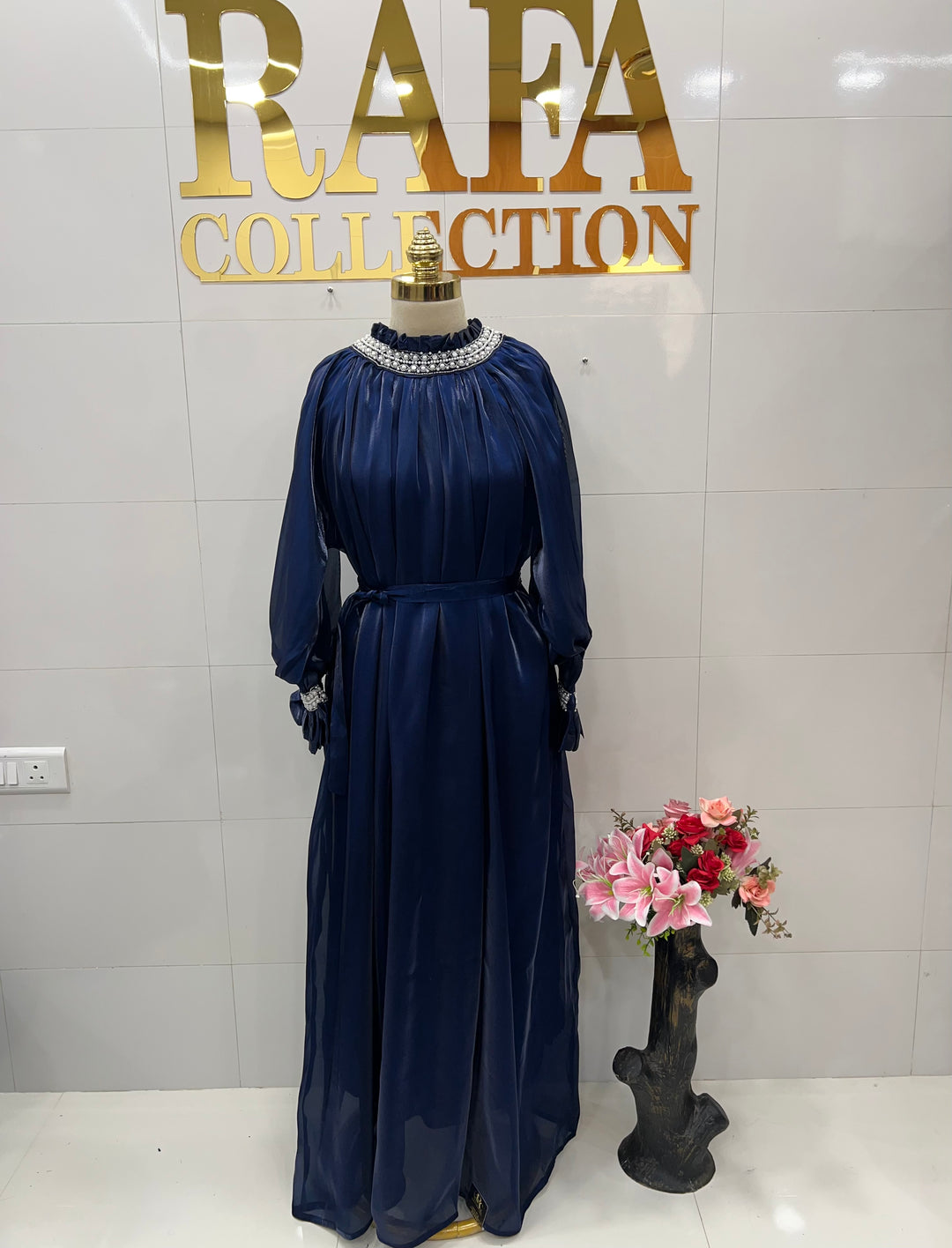 Shimmer organza gowns 124254