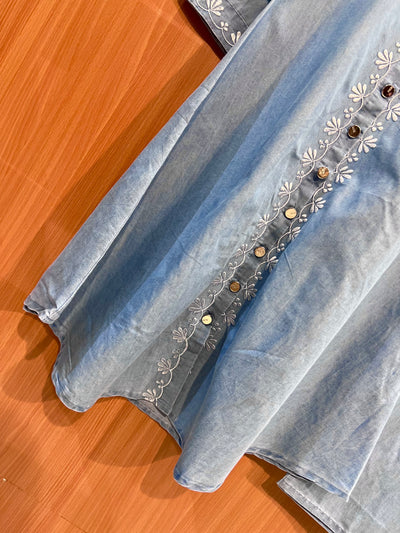 Denim Embroided Co-Ord Sets 2547