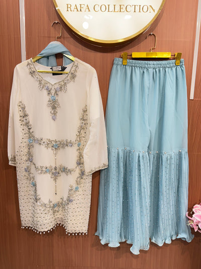 Bridal Handwork Garara suits 1011