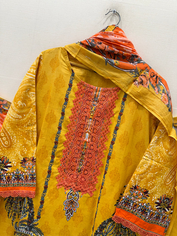 Cotton ready to wear Suits ￼
