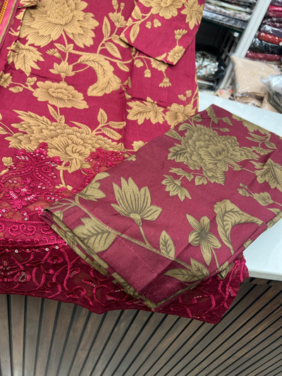 Pakistani patch work suits 2602