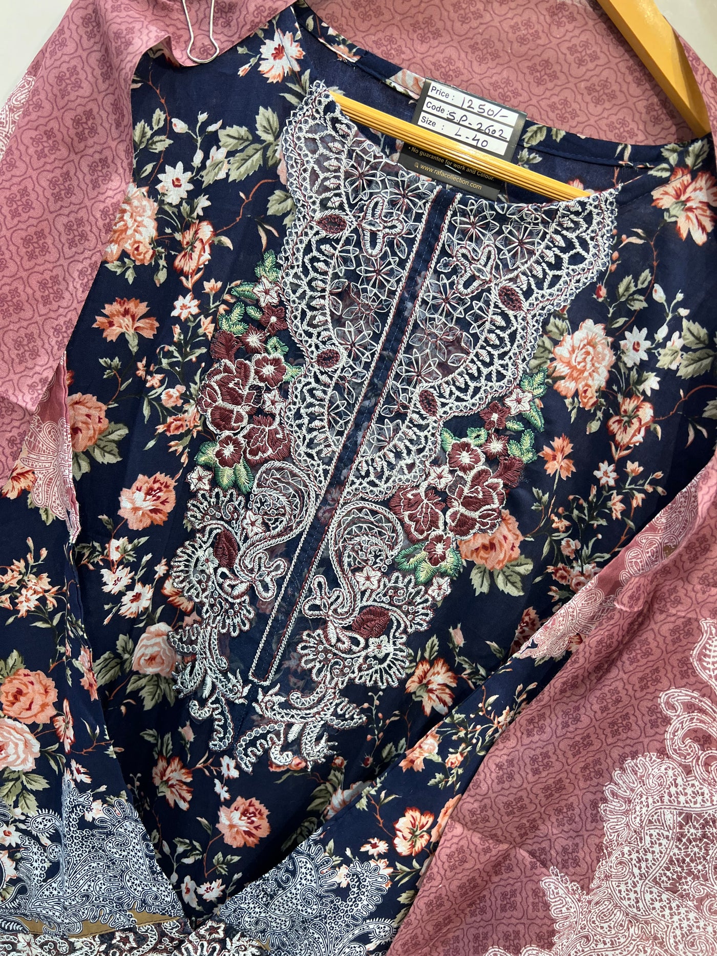 Pakistani patch work suits 2602