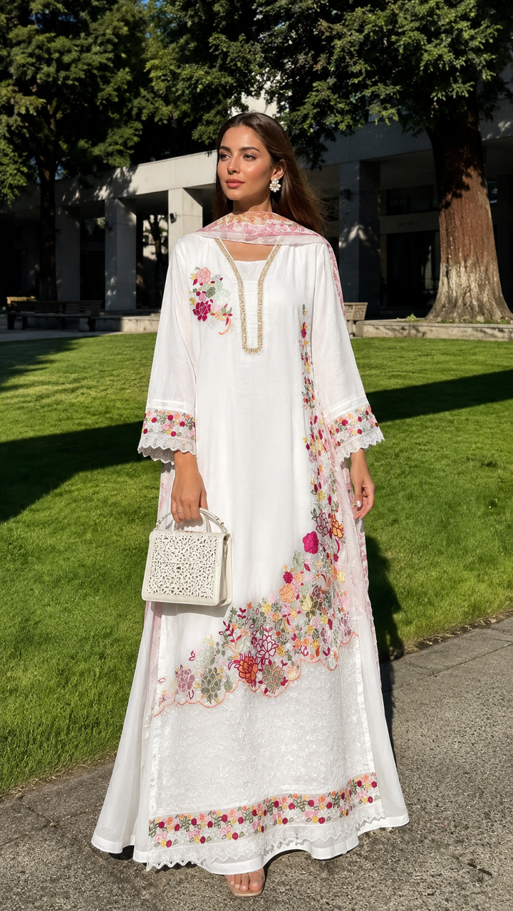 Pakistani formal embroidered suits
