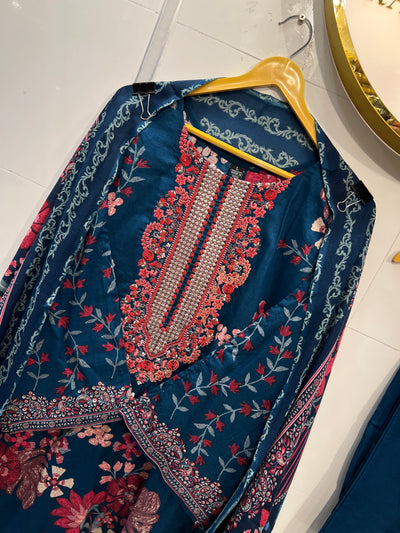 Paki Embroided suits  3410