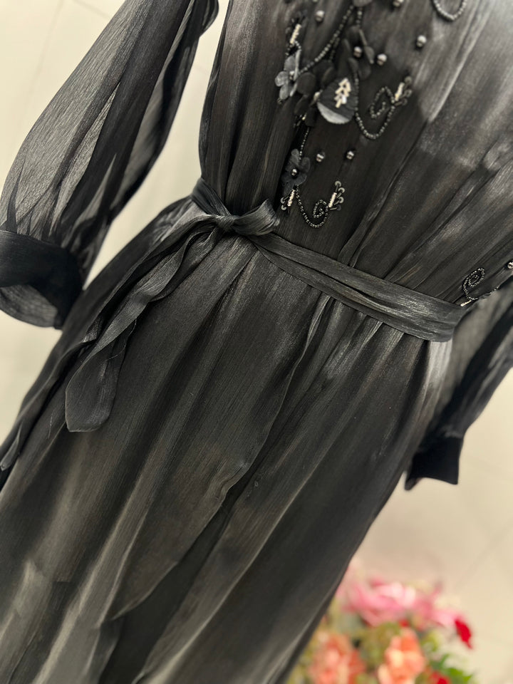 Shimmer shrug gowns 837