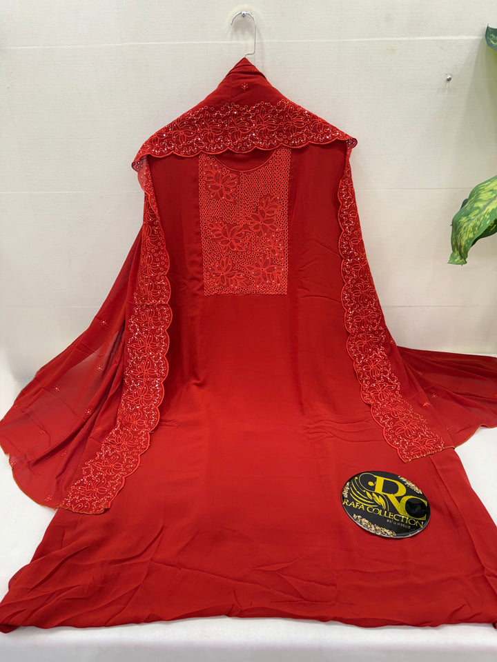 Georgette unstitched suits