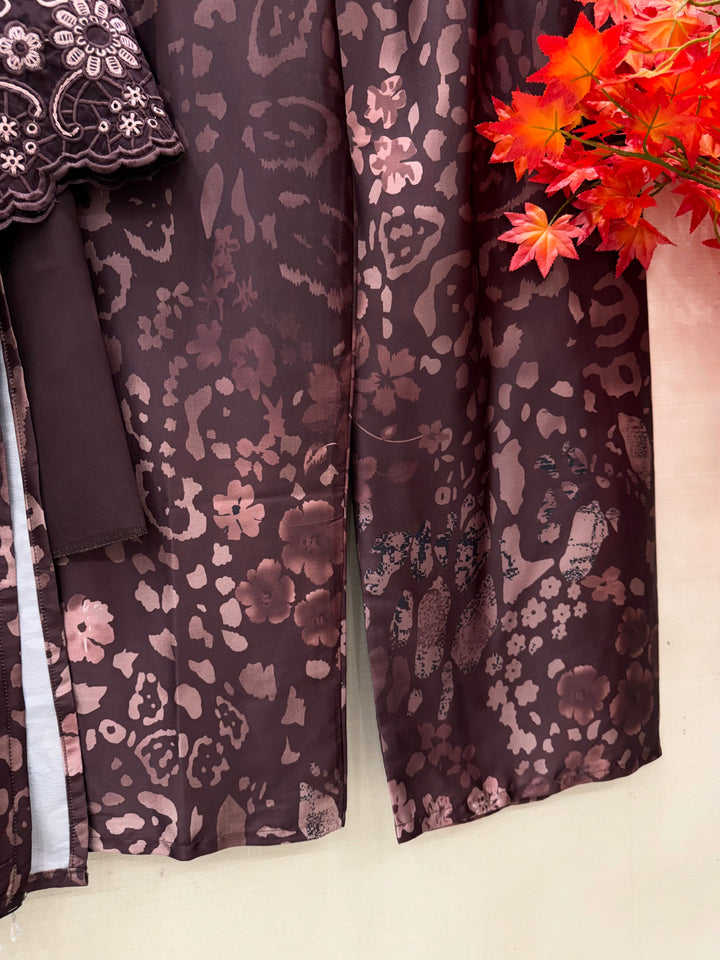 Satin patchwork Suits
