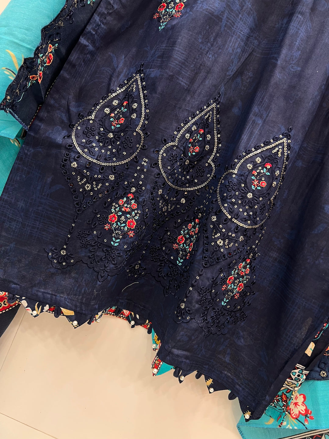 Pearl Handcrafted cotton Suits