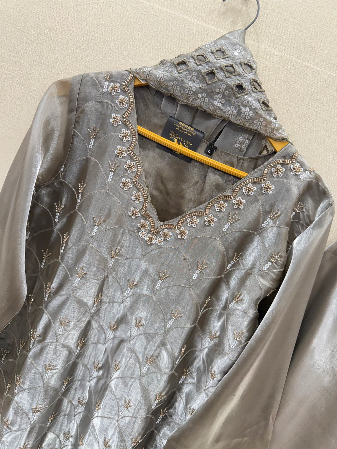 Shimmer Organza Suit