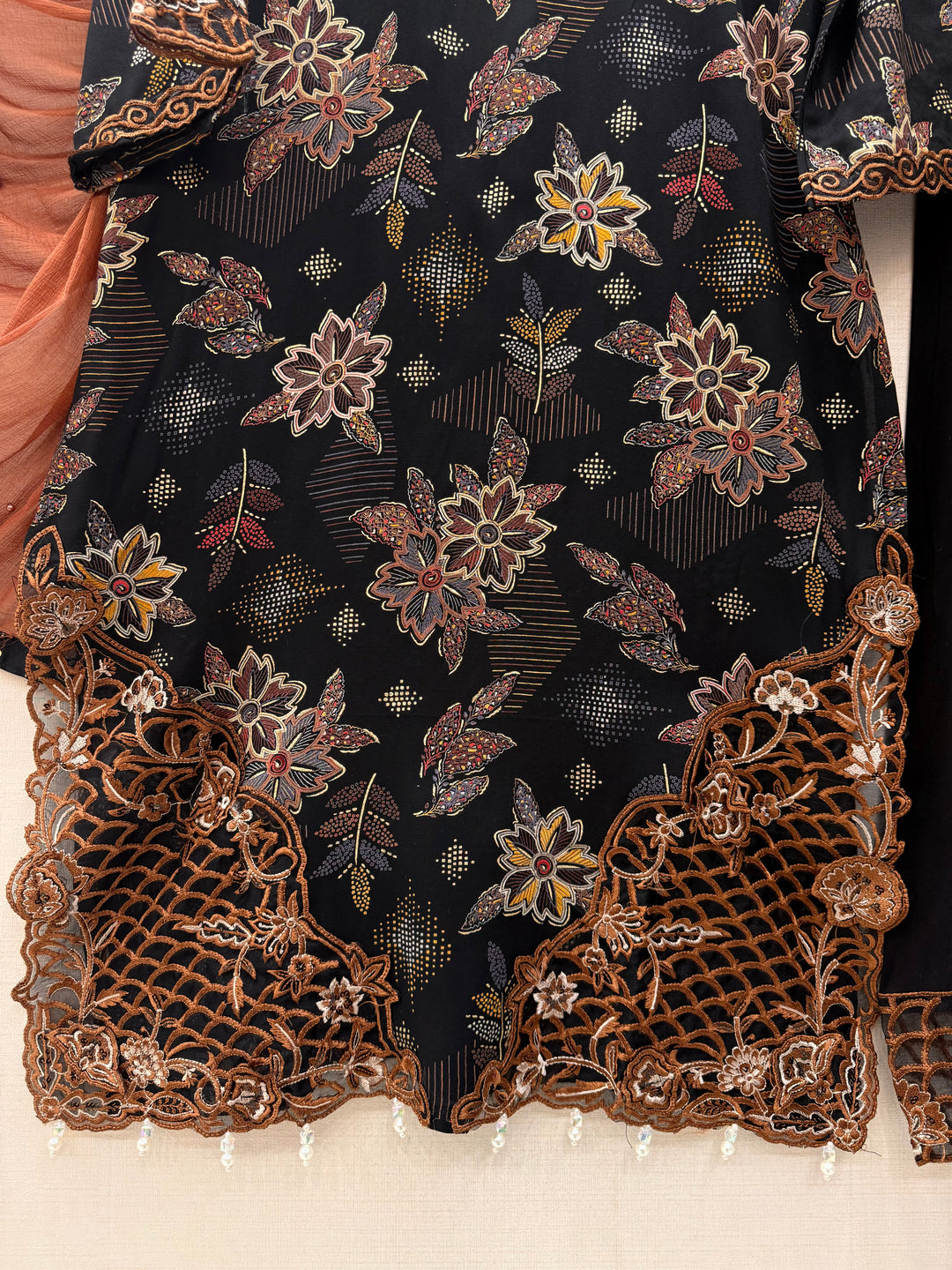 Pakistani cutwork suits