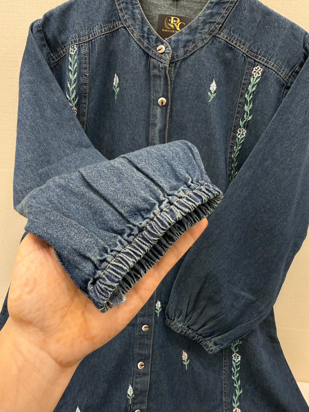 Denim Long Gown’s