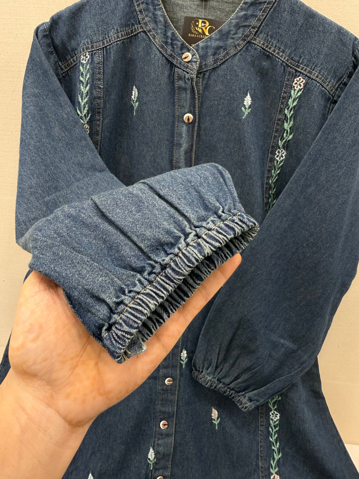 Denim Long Gown’s