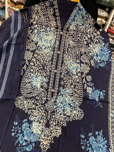 Cotton unstitched suits 2768