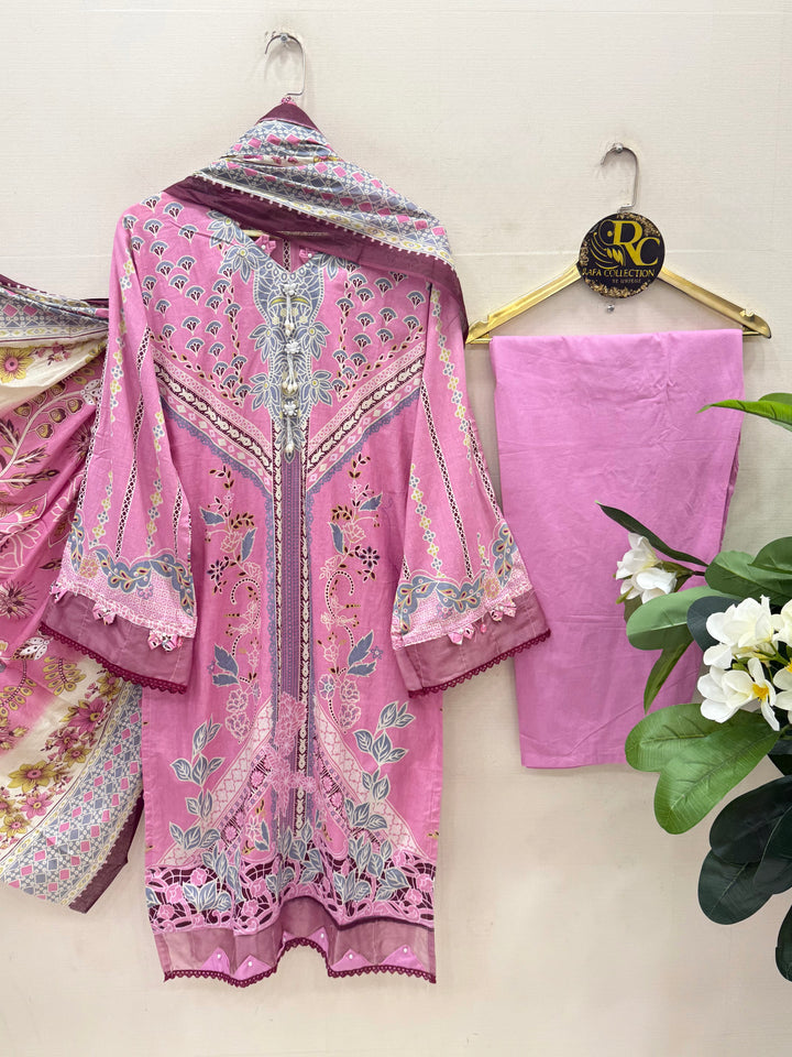 Cotton printed suits