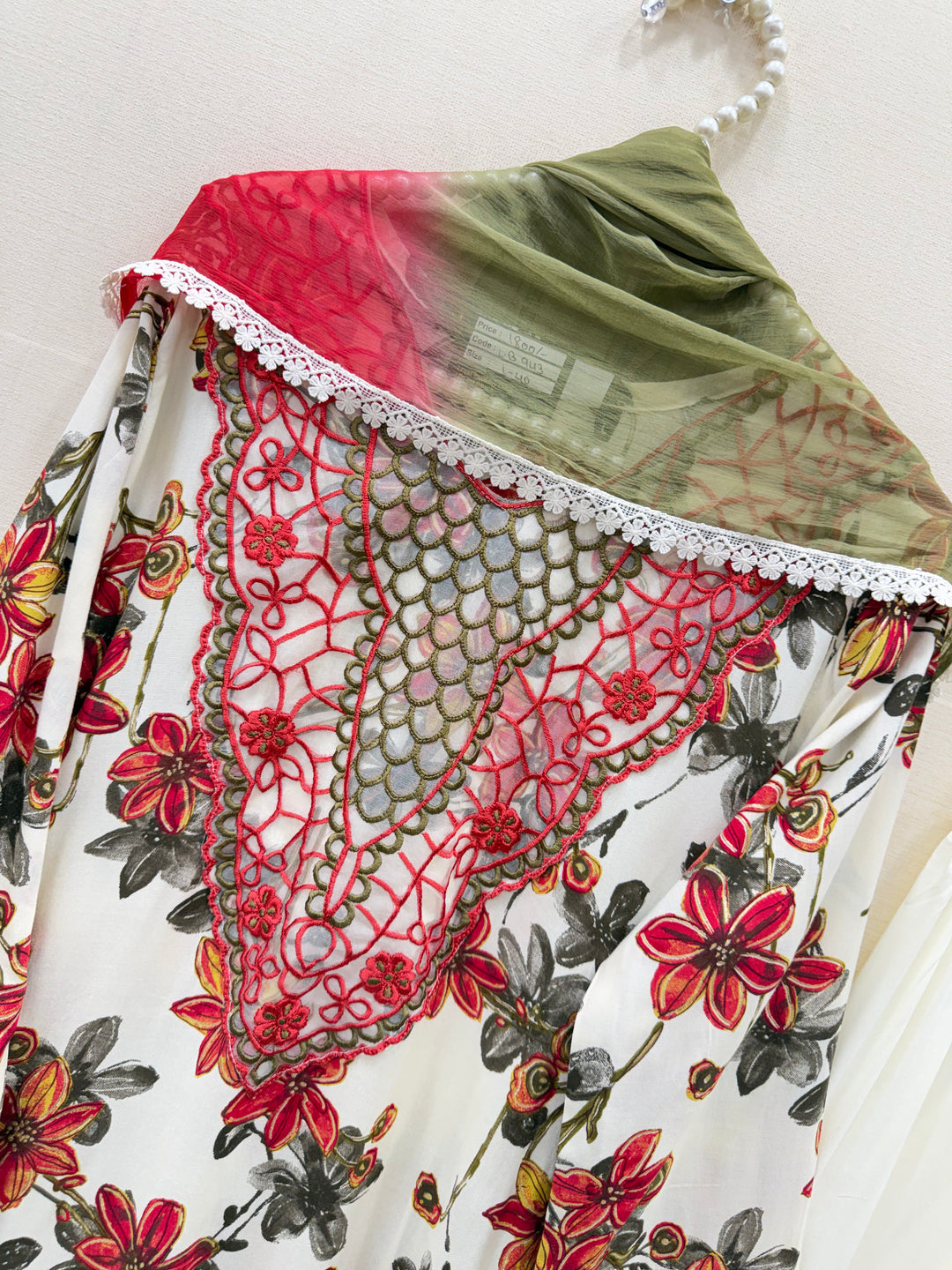 Pakistani cutwork suits