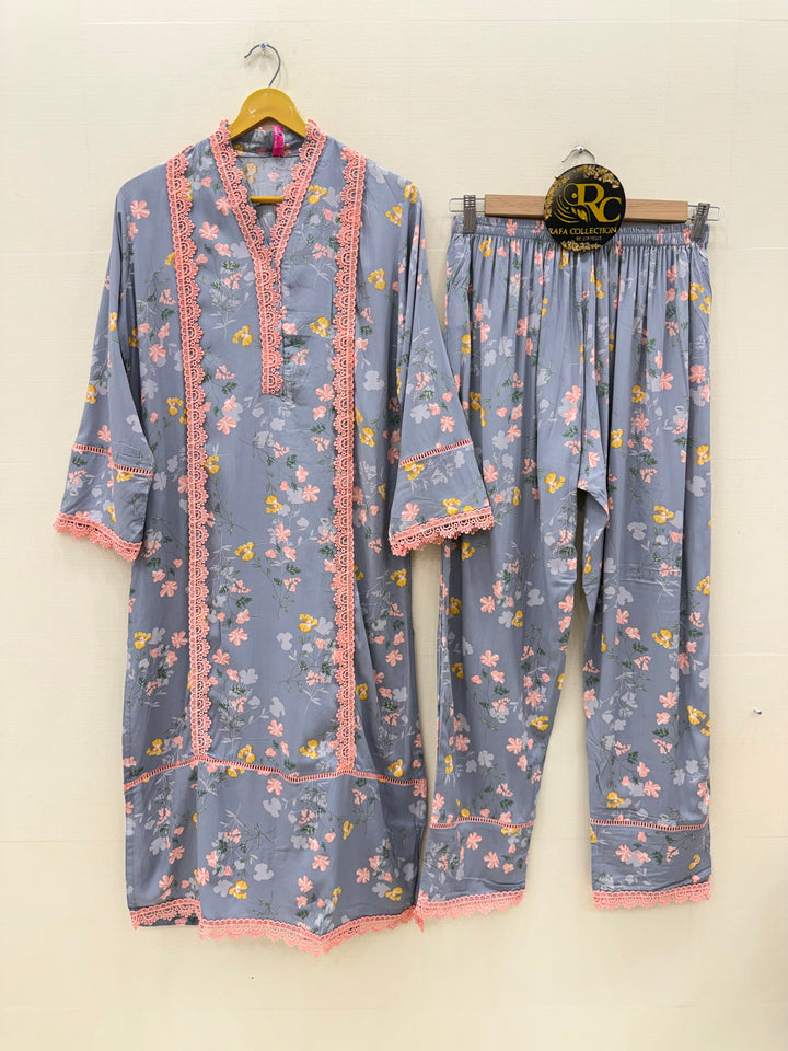 Rayon printedCo-ord sets 28511