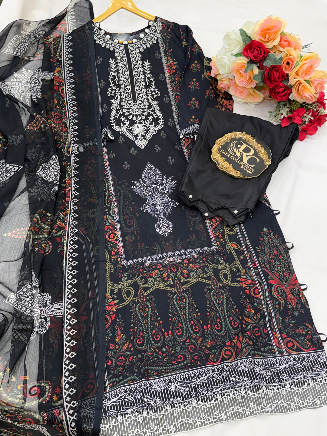 Pakistani patch work suit