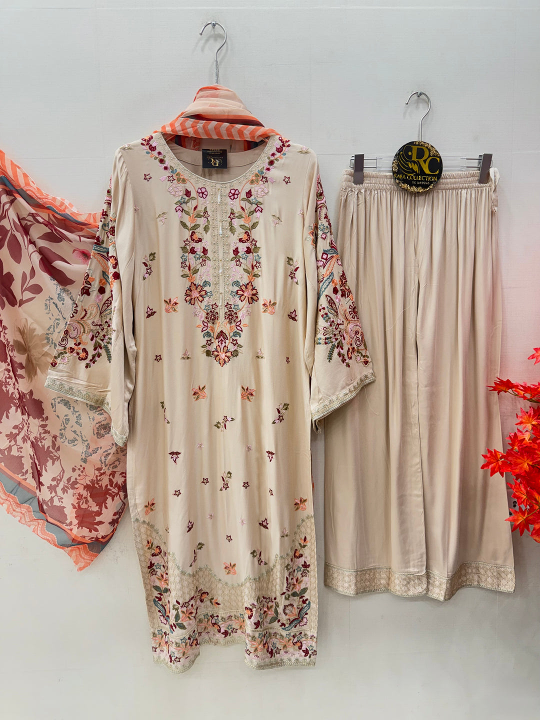 Embroidered Long Suits