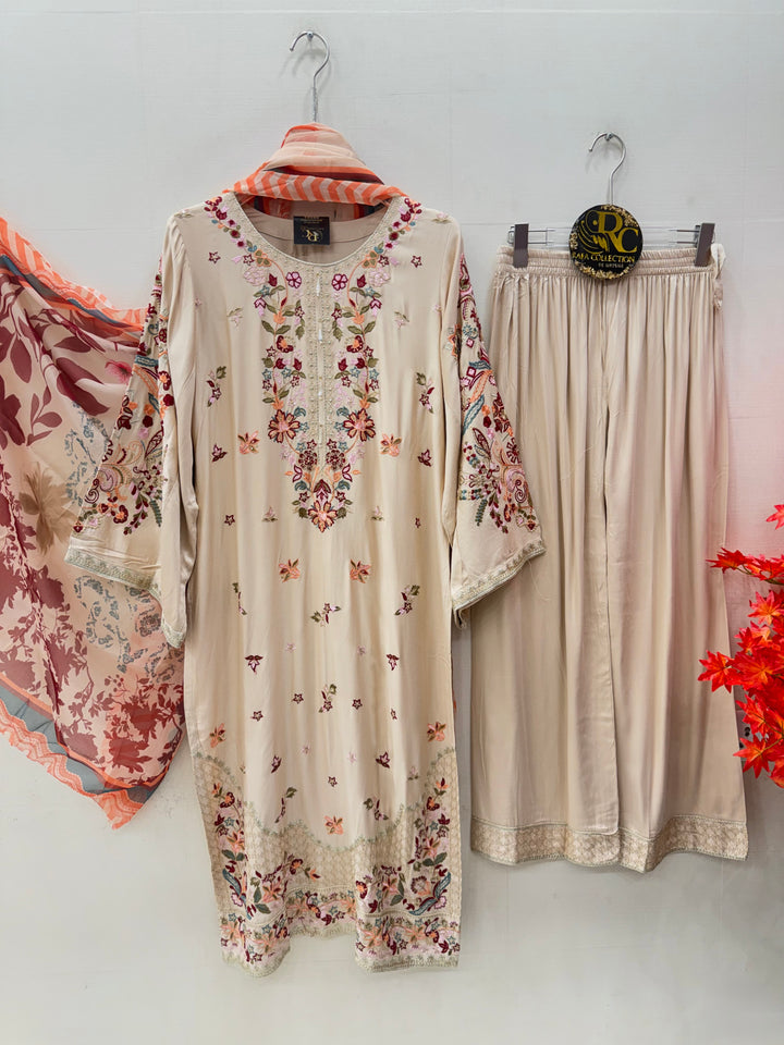 Embroidered Long Suits