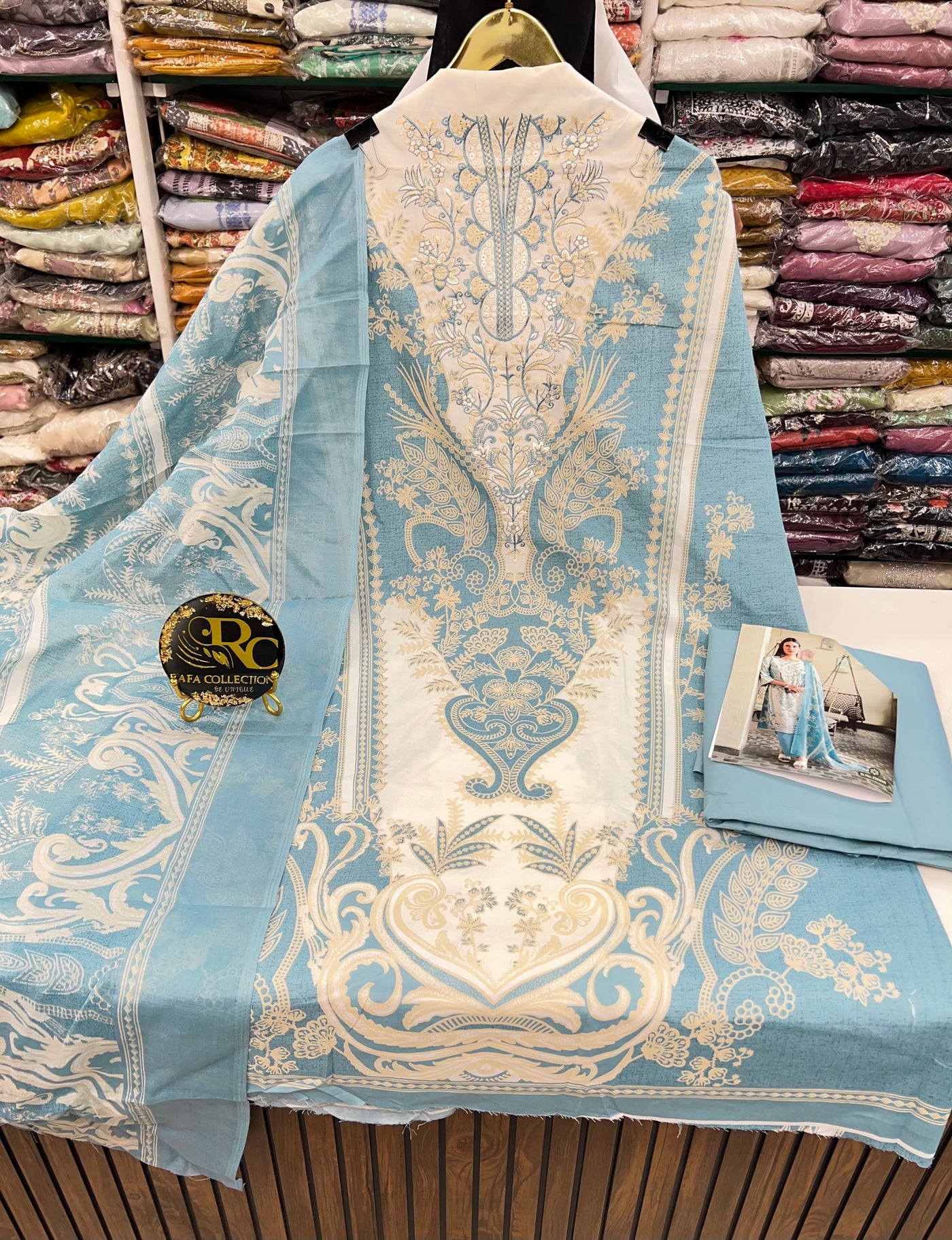 Cotton unstitched suits 2820