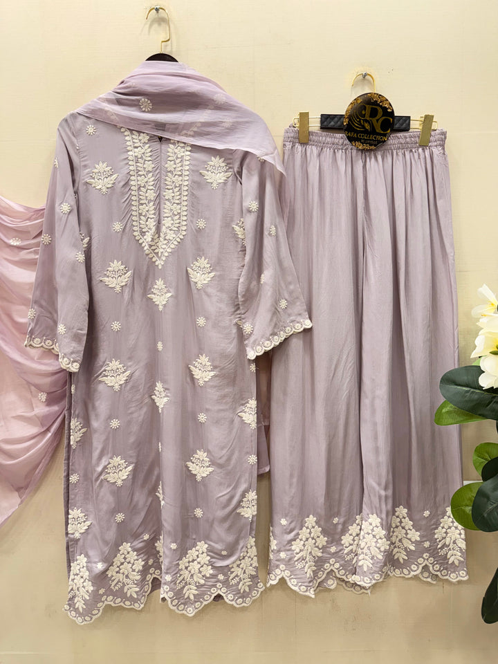 Lucknawi Embroidered Suits