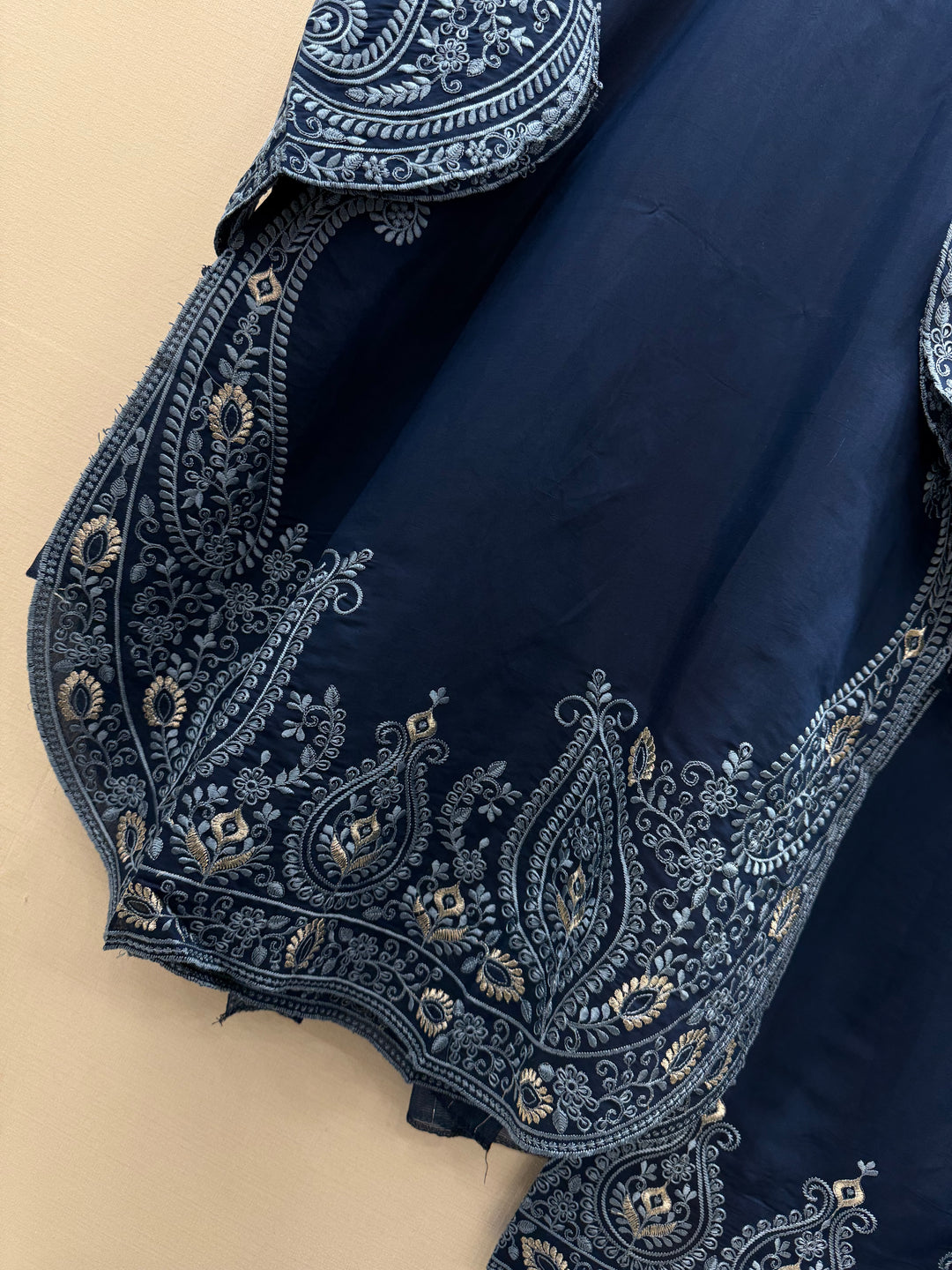 Embroided farshi suits