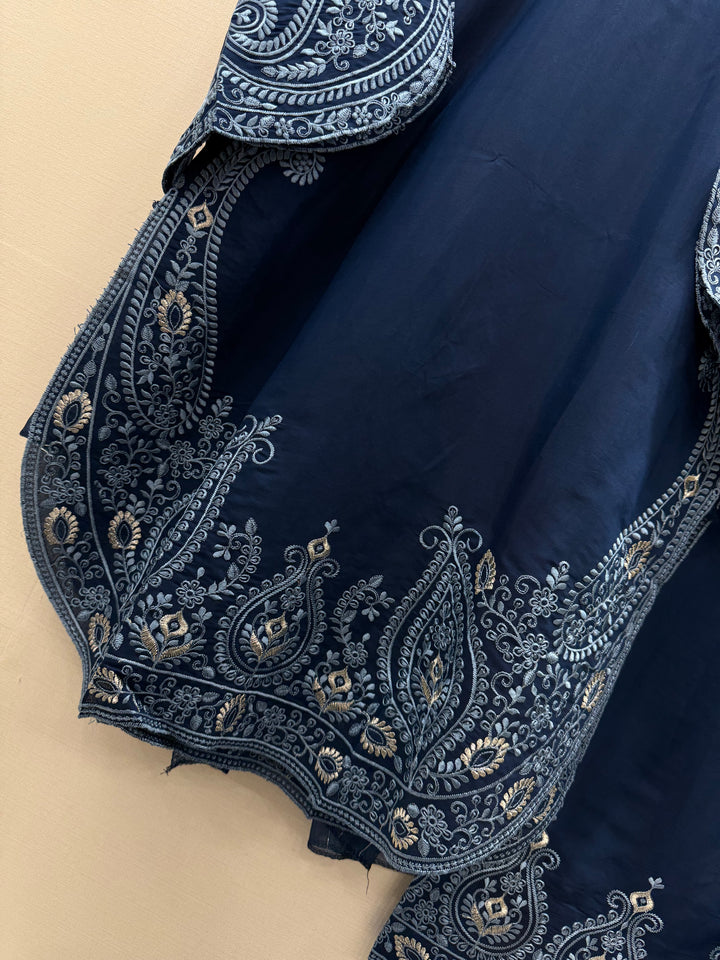 Embroided farshi suits