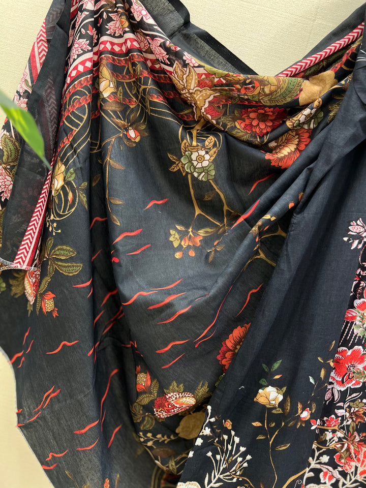 Cotton Embroidered Suits