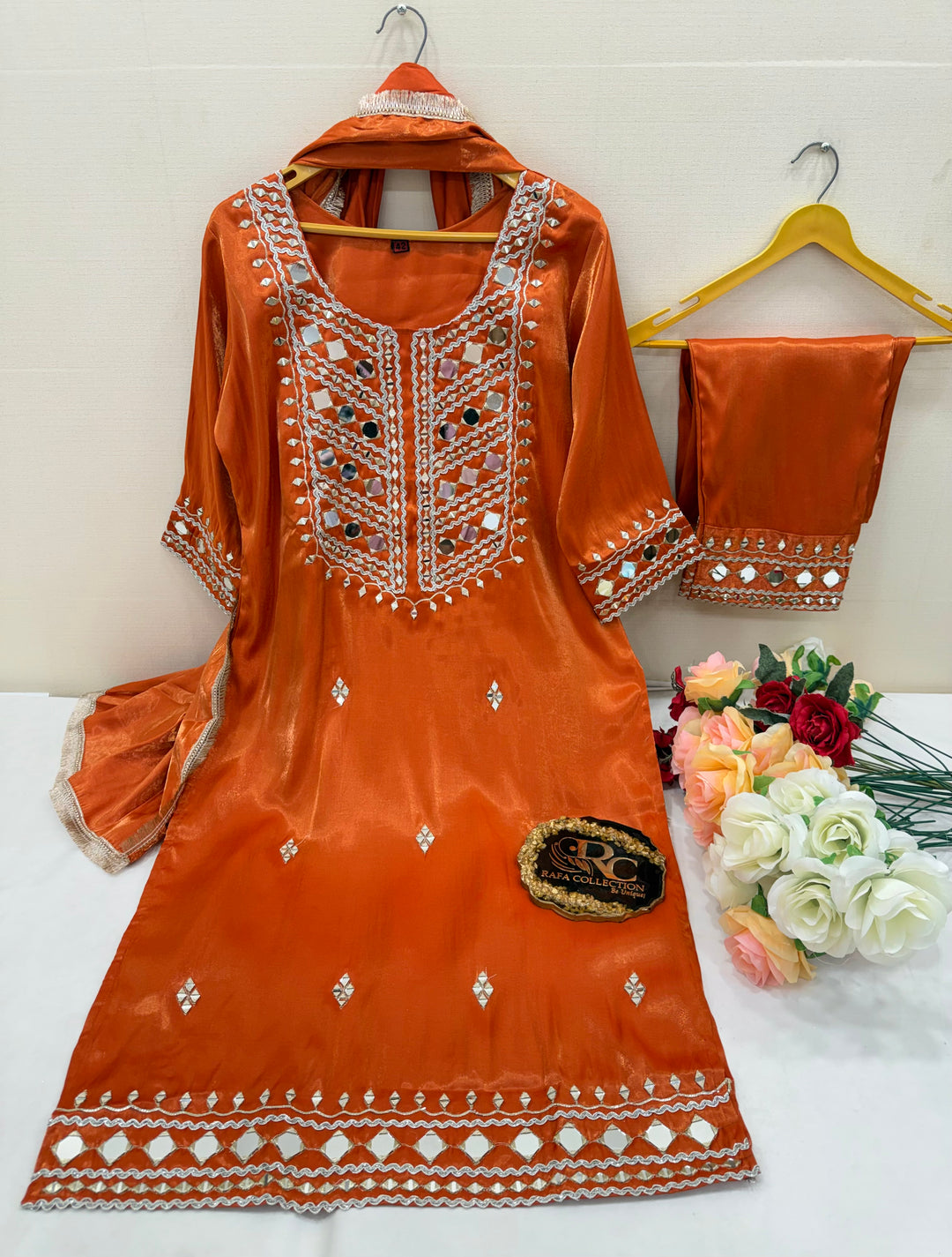 Shimmer viral mirror suits