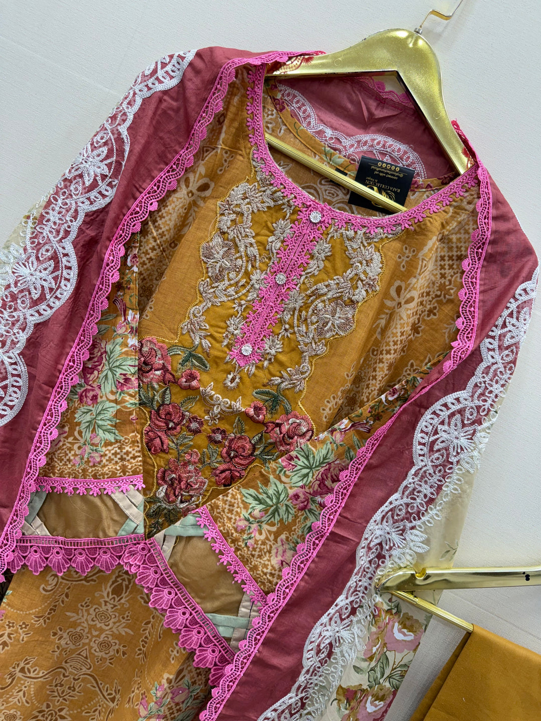 Pakistani patch work suit