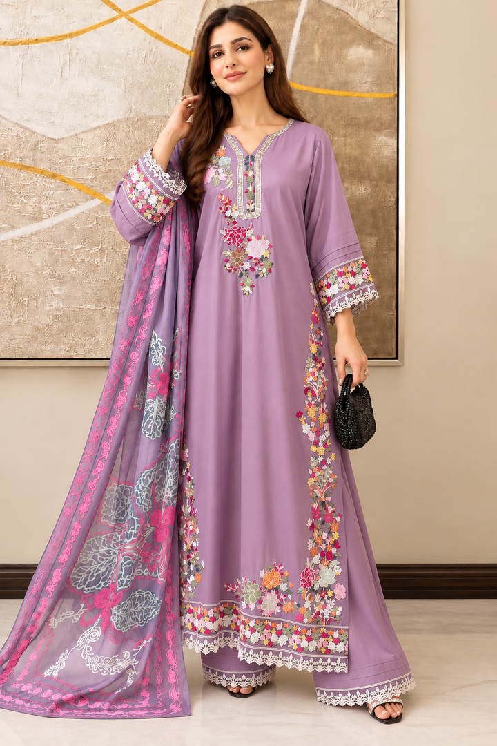 Embroidered Long Kaftan’s