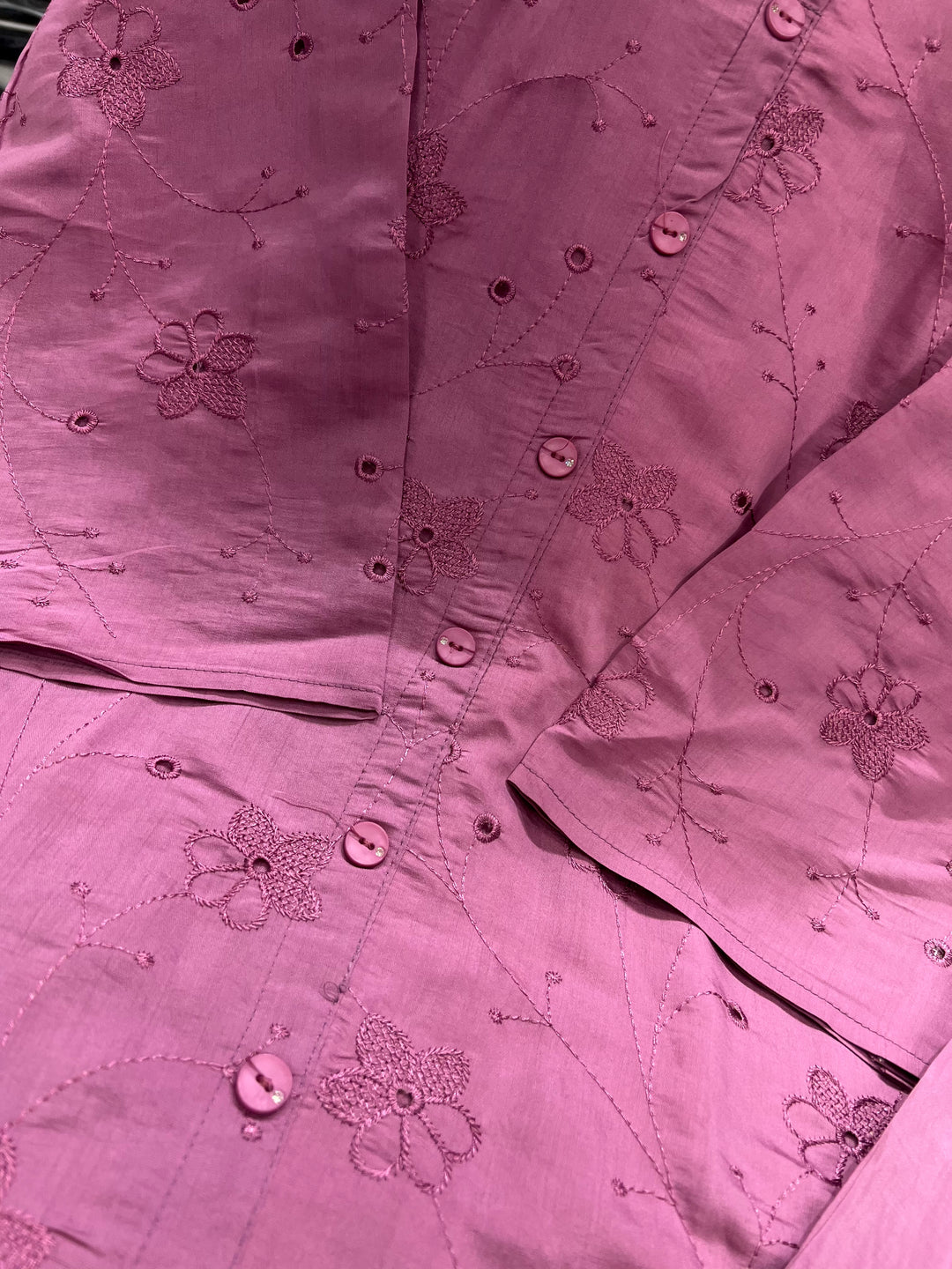 Cotton embroidered co-ord sets 3130