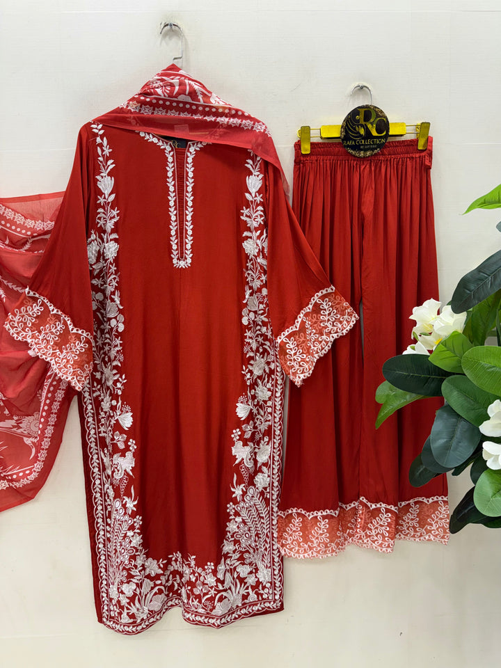 Embroidered Long Suits