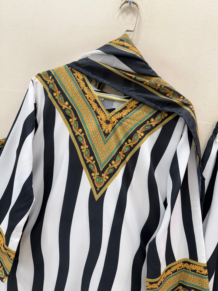 Printed pakistani kaftans