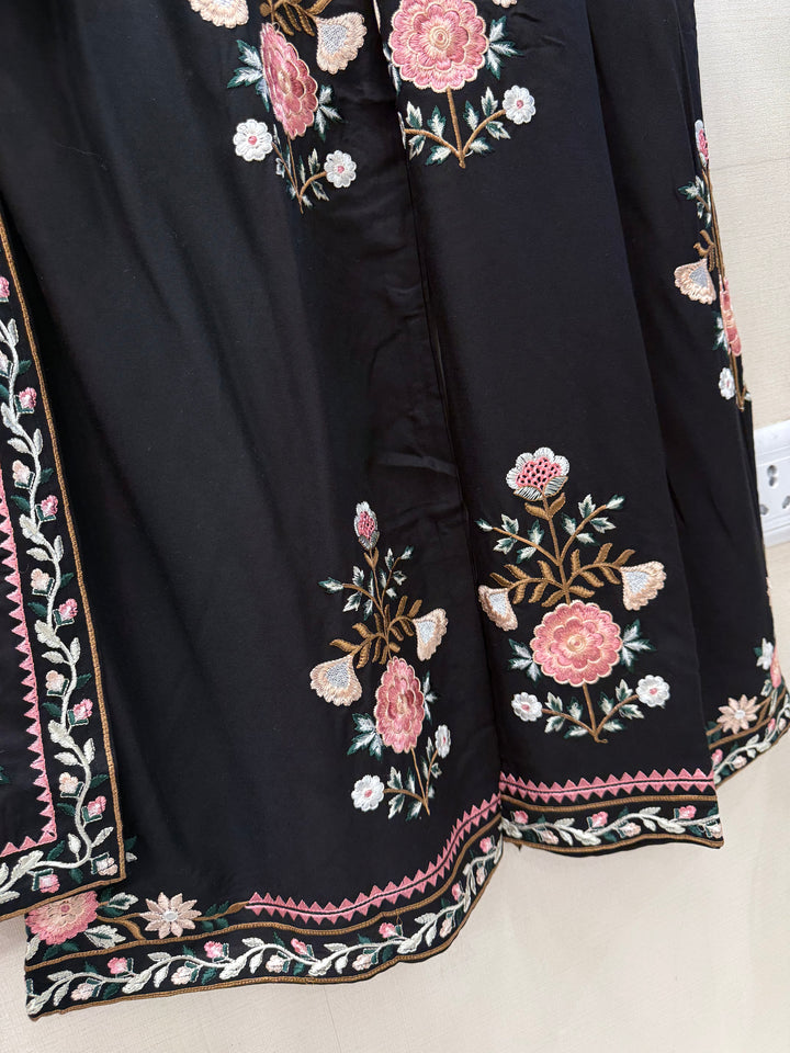 Embroided Pakistani plazzo suits