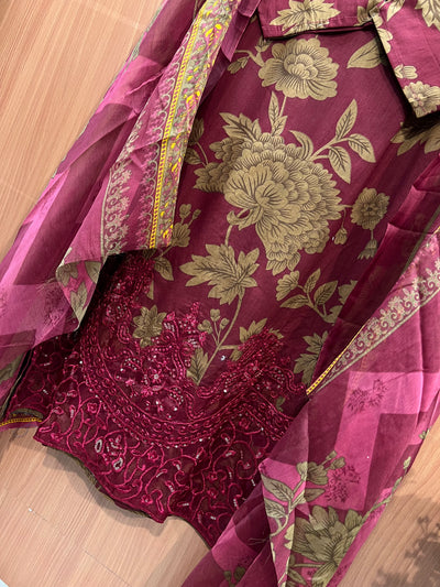 Pakistani patch work suits 2602