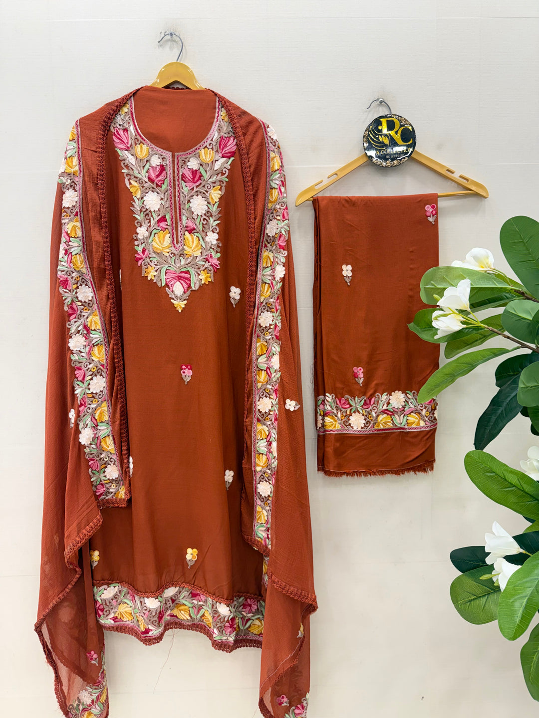 Kashmiri unstitched Suits