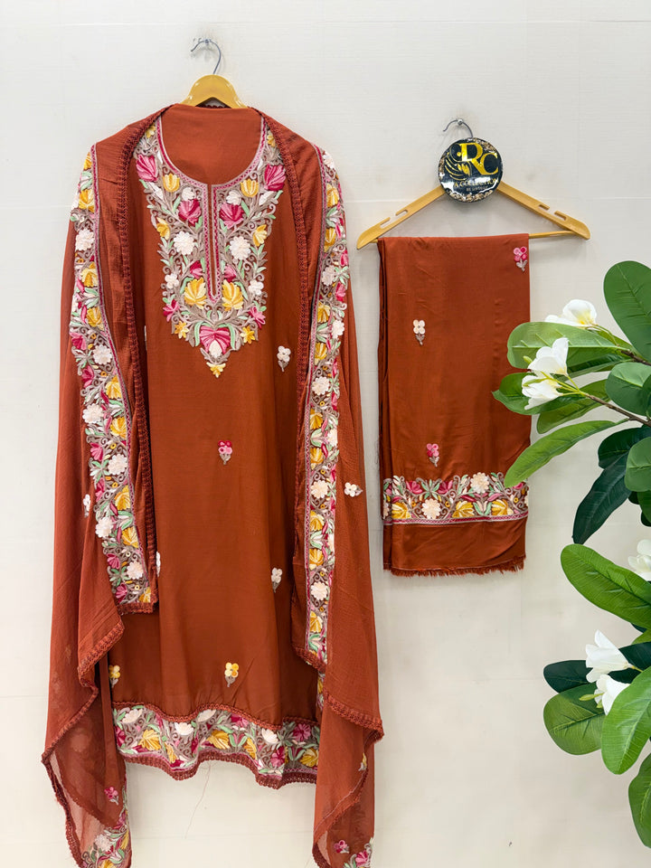 Kashmiri unstitched Suits