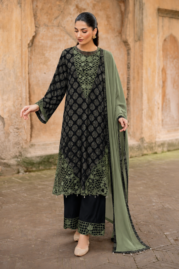 Pakistani cutwork suits